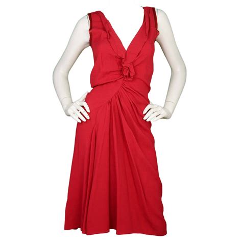 prada red dress|prada dresses sale.